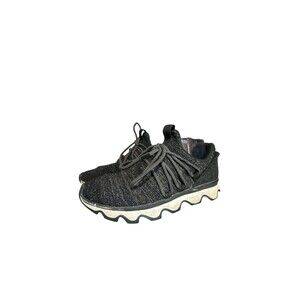 Sorel Trail Running Kinetic Lace Gray Black Womens Sneakers Shoe Size 8 Used